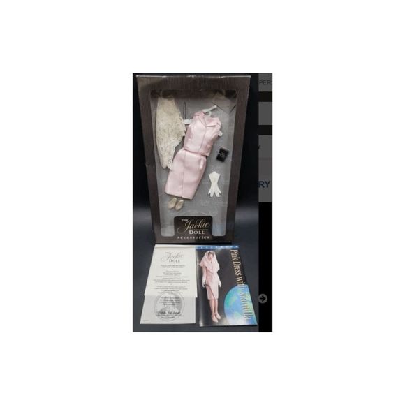 NIB- FRANKLIN MINT JACKIE KENNEDY PINK DRESS ENSEMBLE- - Picture 10 of 13